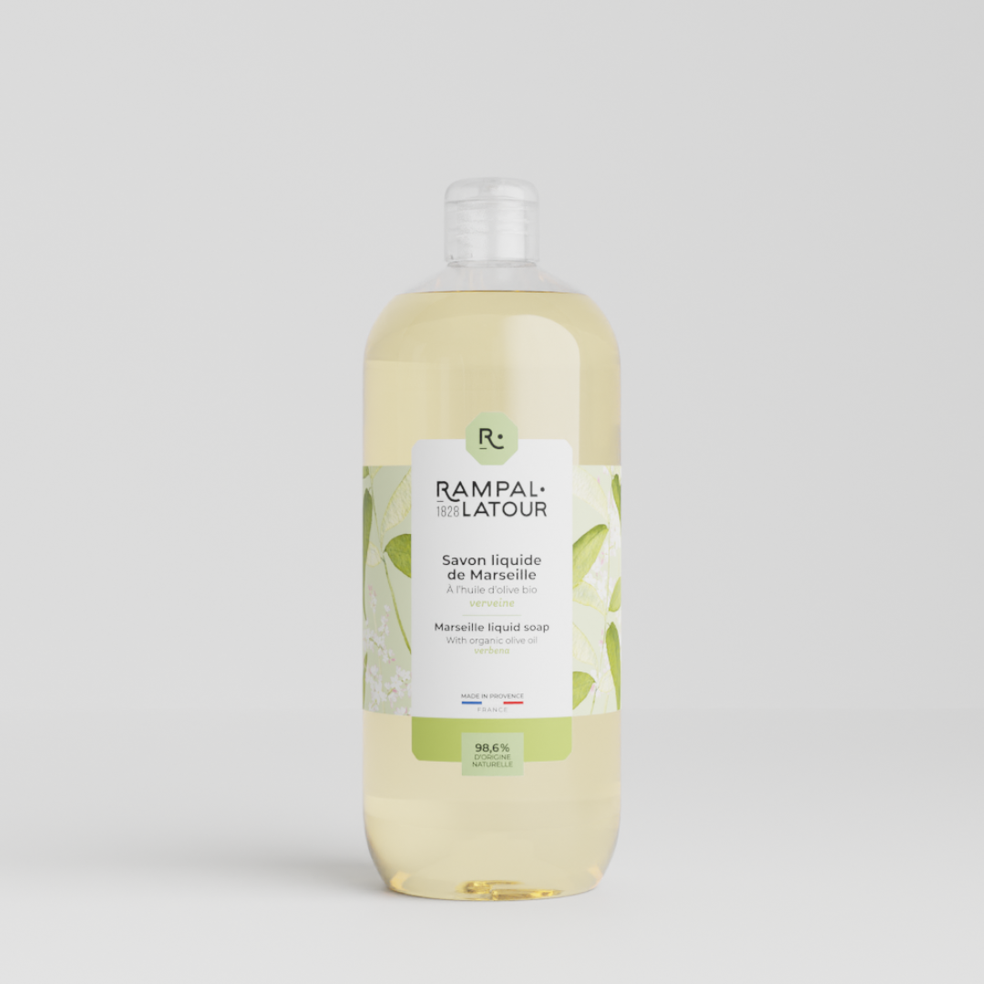 Liquid Marseille soap Verbena 1L