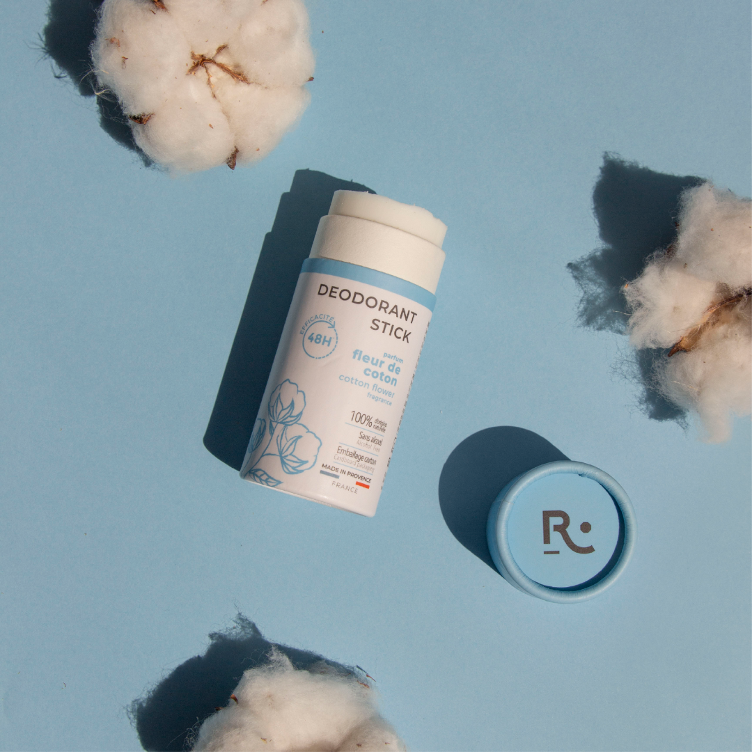 Déodorant stick 50g fleur de coton