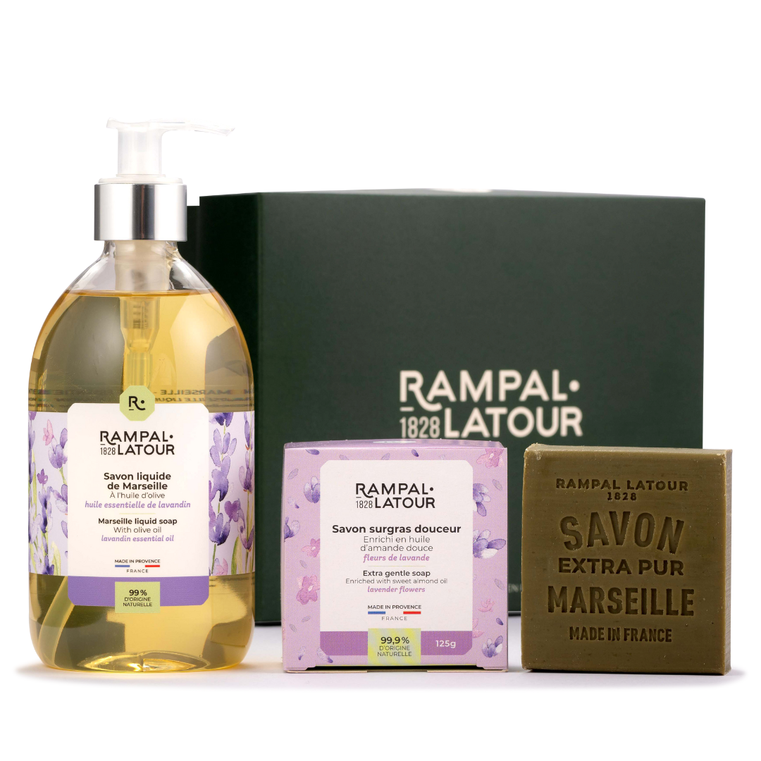 Coffret champ de lavande