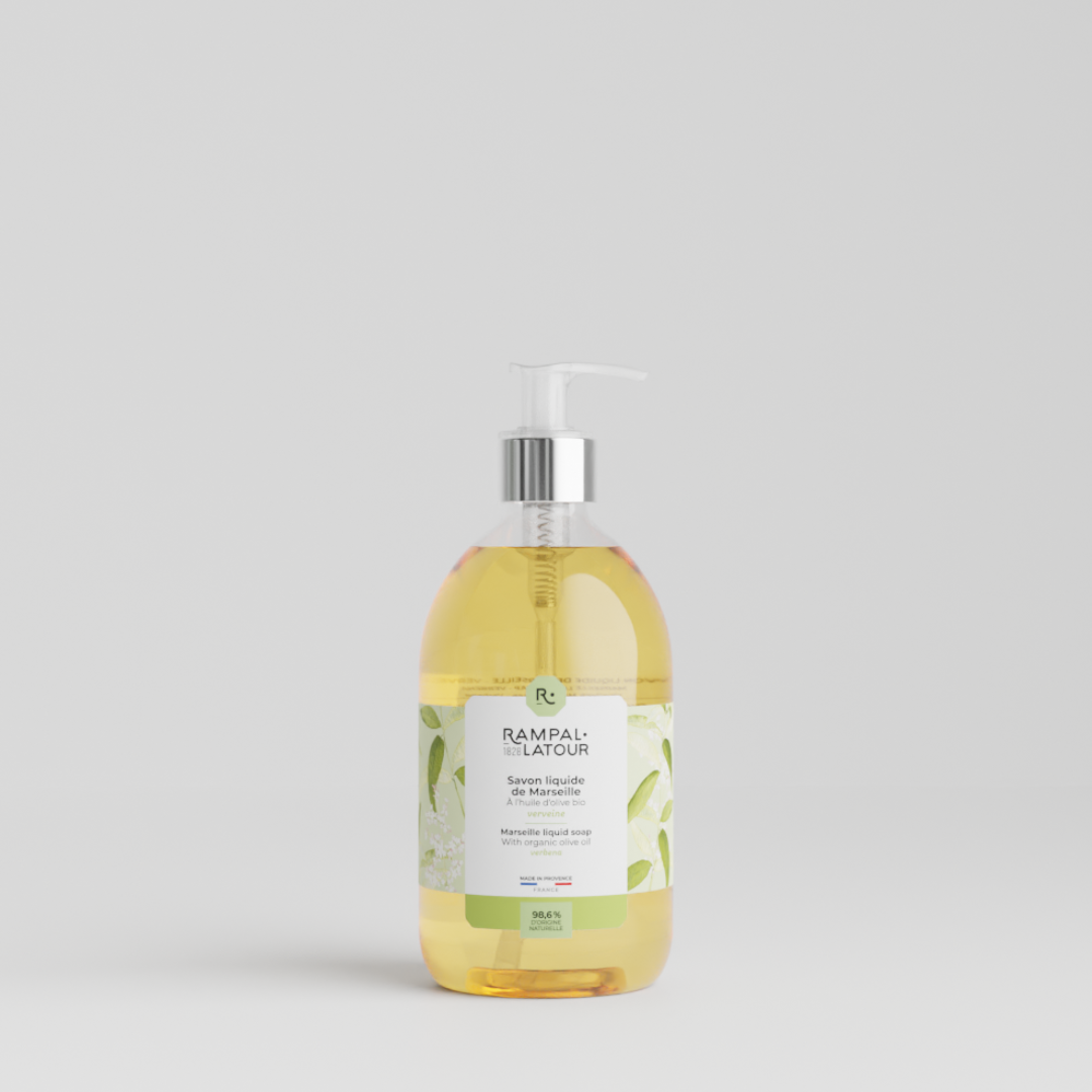 Liquid Marseille soap Verbena 500ml