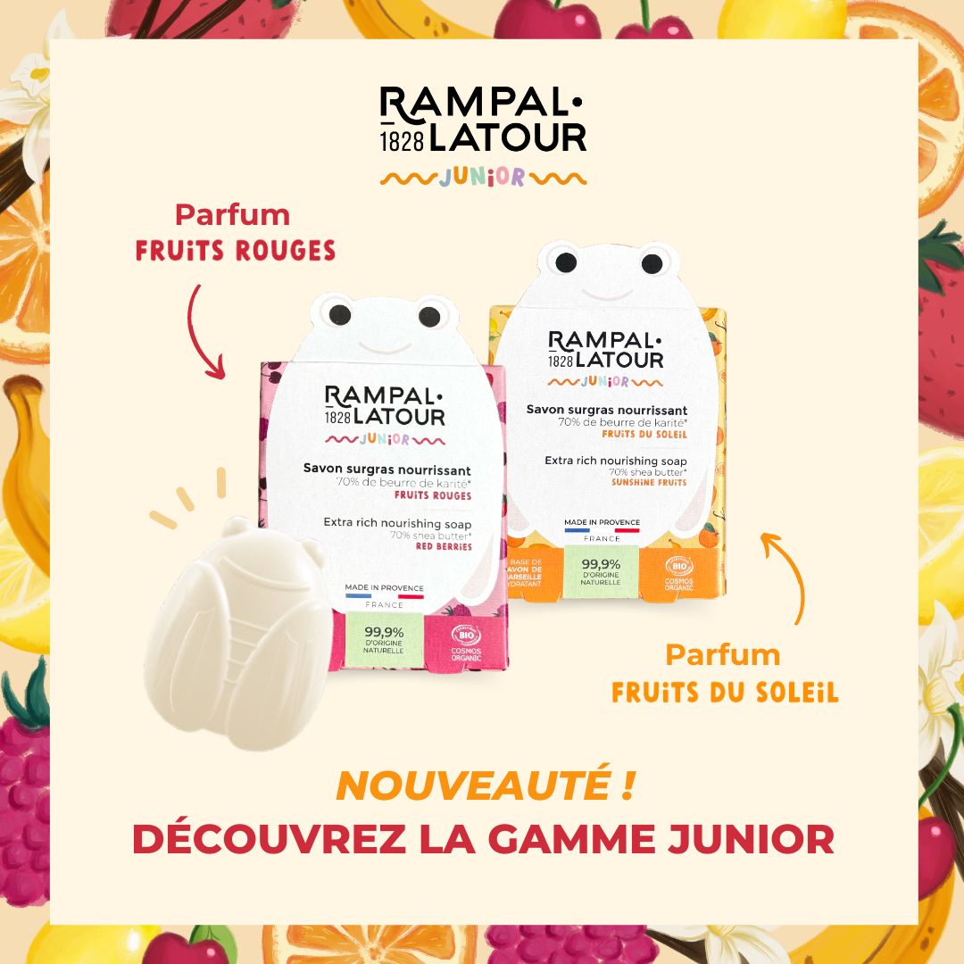 Savon nourrissant junior, fruits rouges, 80g