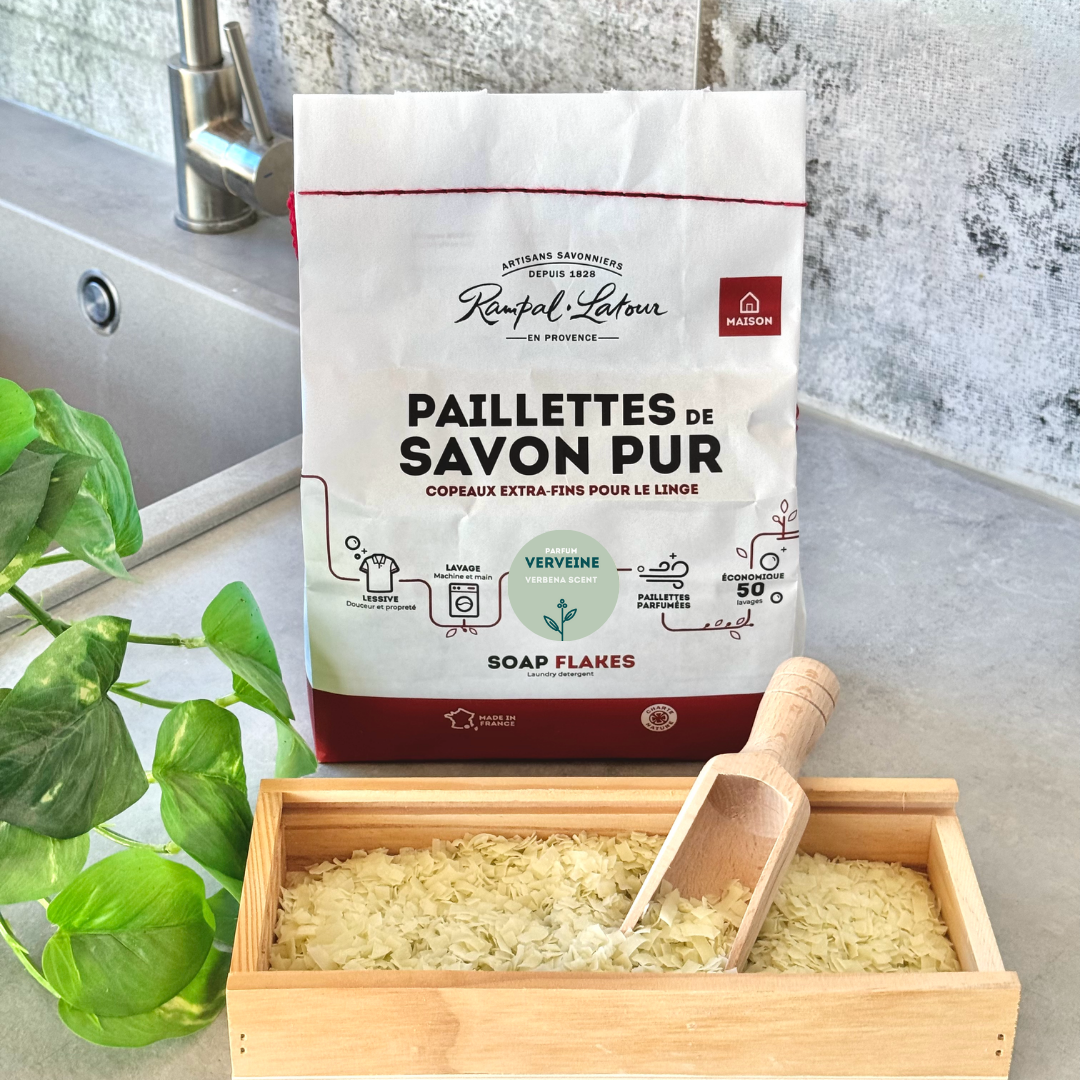 Paillettes de savon pur pour le linge Verveine 750g