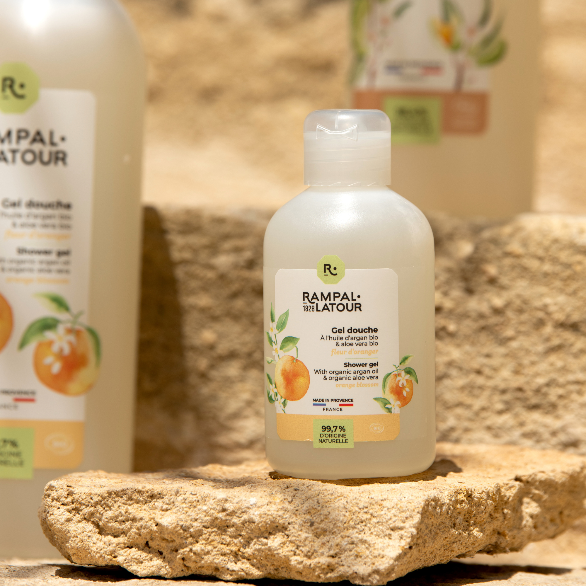 Shower gel certified organic Orange Blossom 250ml - Ecocert Organic Cosmetics
