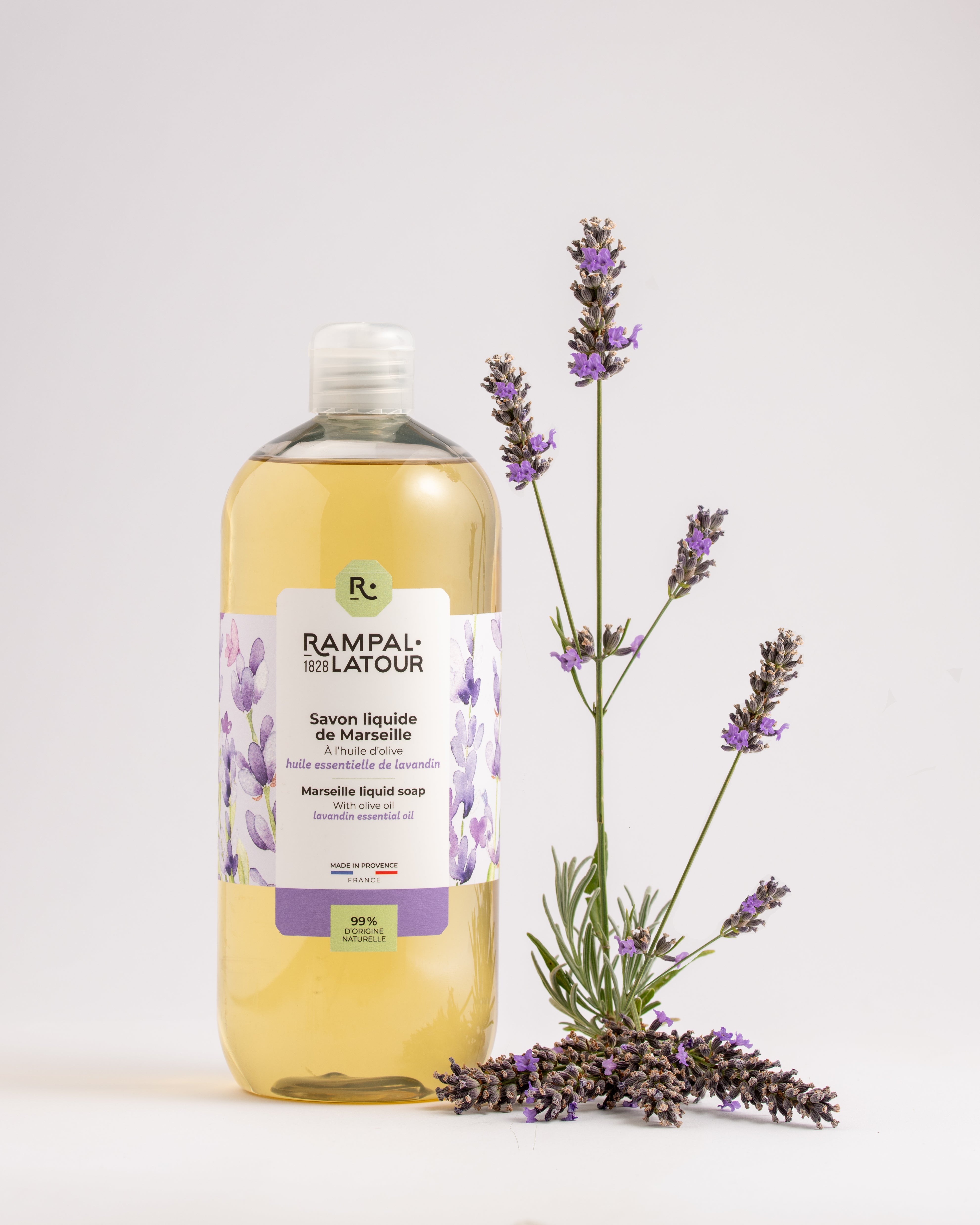 Liquid Marseille soap Provençal Lavandin 1L