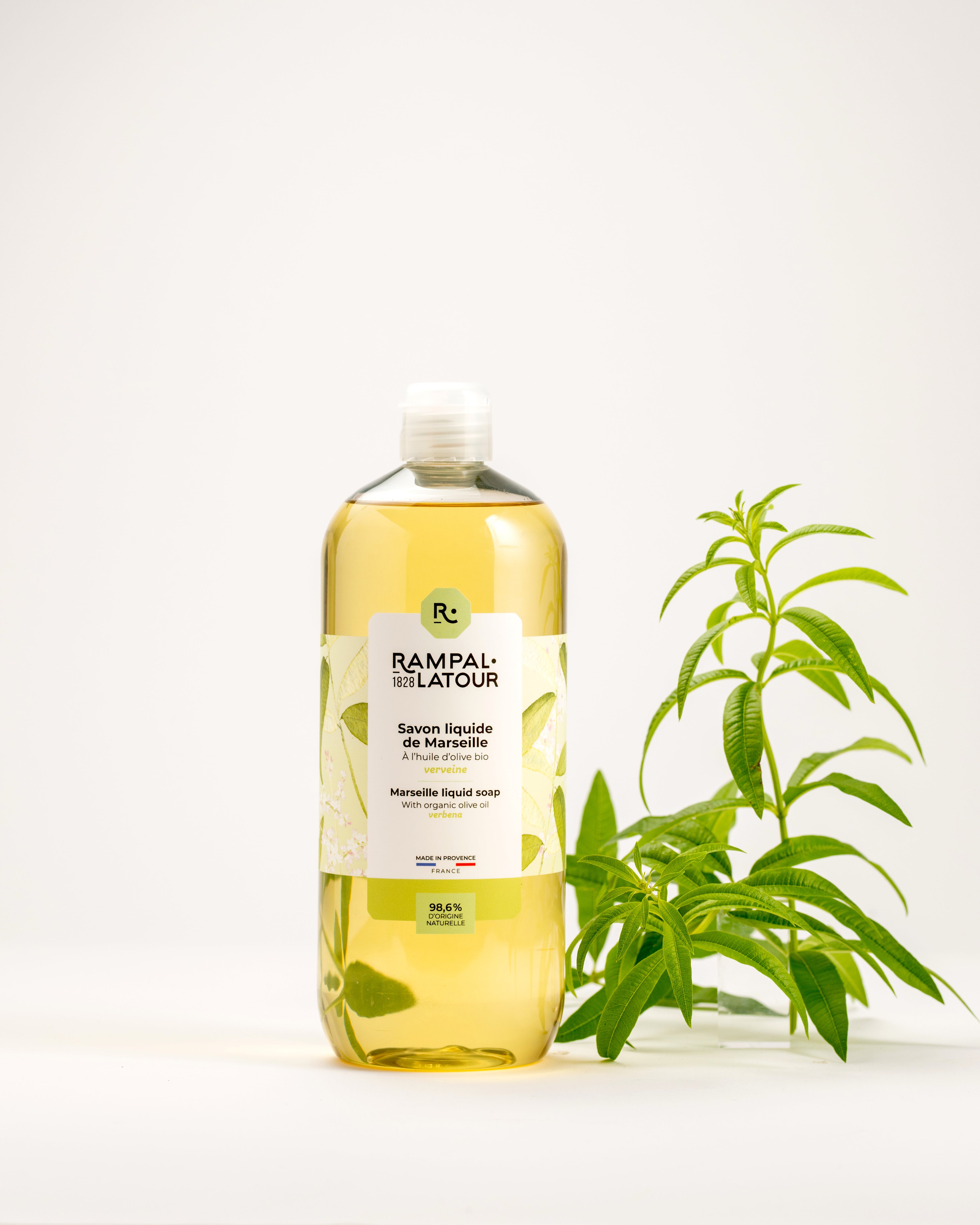 Liquid Marseille soap Verbena 1L