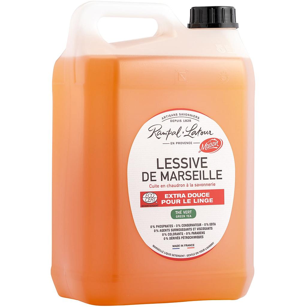 Liquid detergent from Marseille Green tea 5L - Ecodetergent