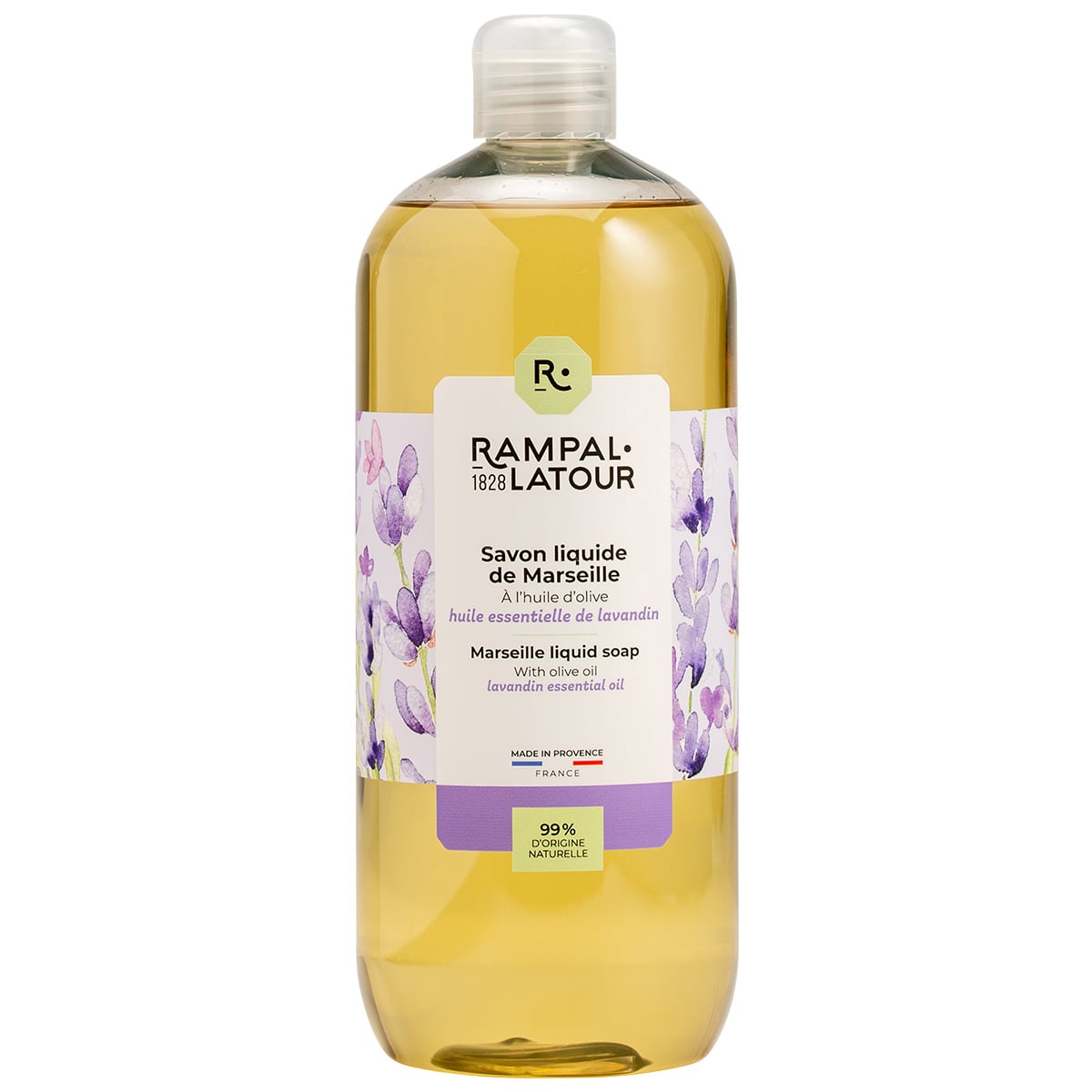 Liquid Marseille soap Provençal Lavandin 1L