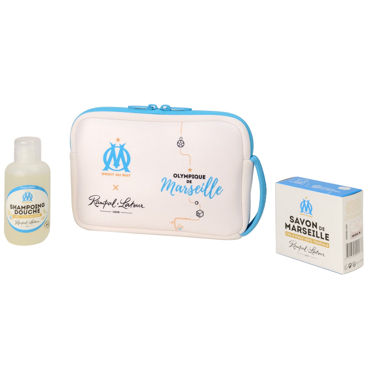 Toiletry bag ''Supporter's essentials'' - Olympique de Marseille