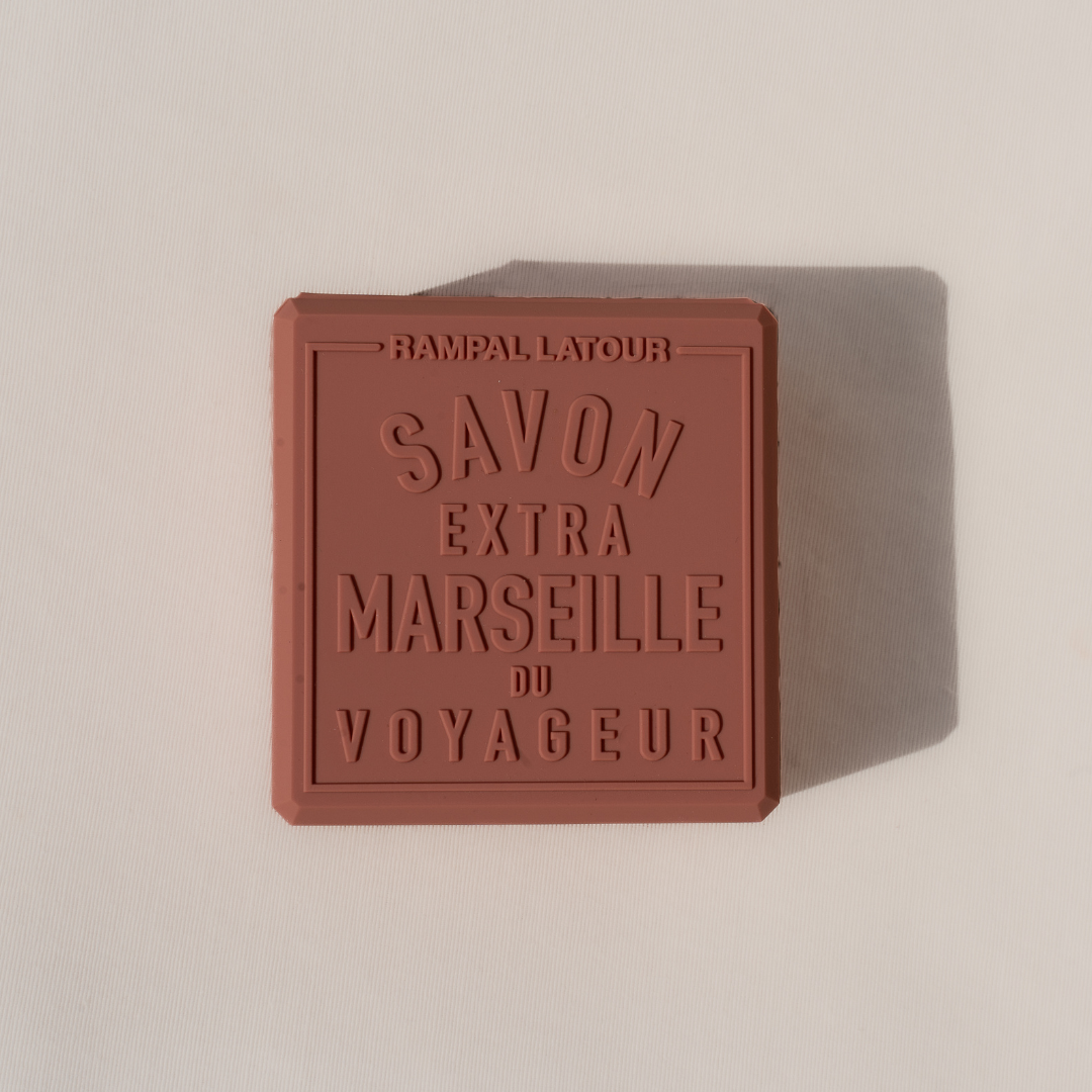 Soap dish for Marseille soap 150g Terracotta