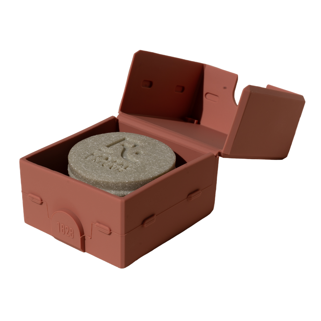 Soap dish for Marseille soap 150g Terracotta