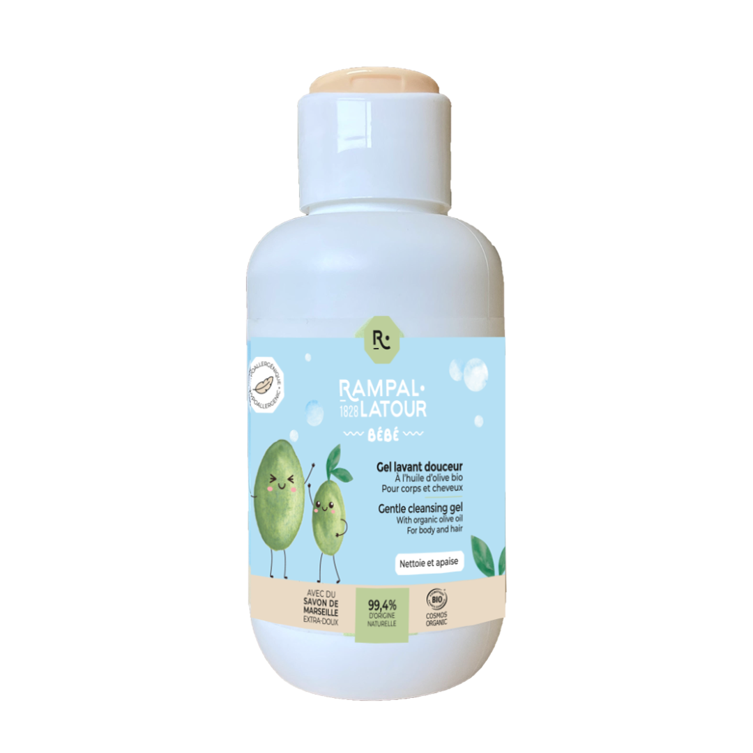 Gel lavant douceur bébé bio, 100ml