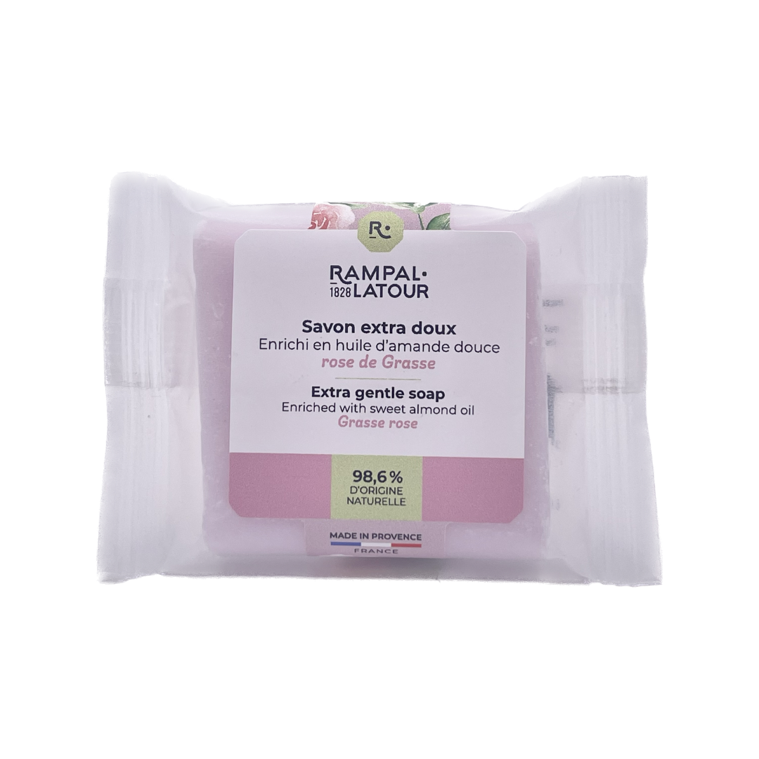 Mini surgras soap Rose de Grasse 25g