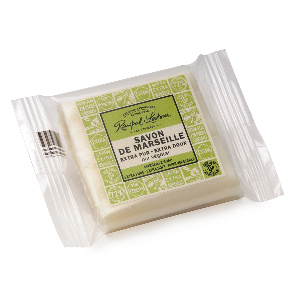Mini Marseille soap with vegetable oils 25g - Cosmos Natural