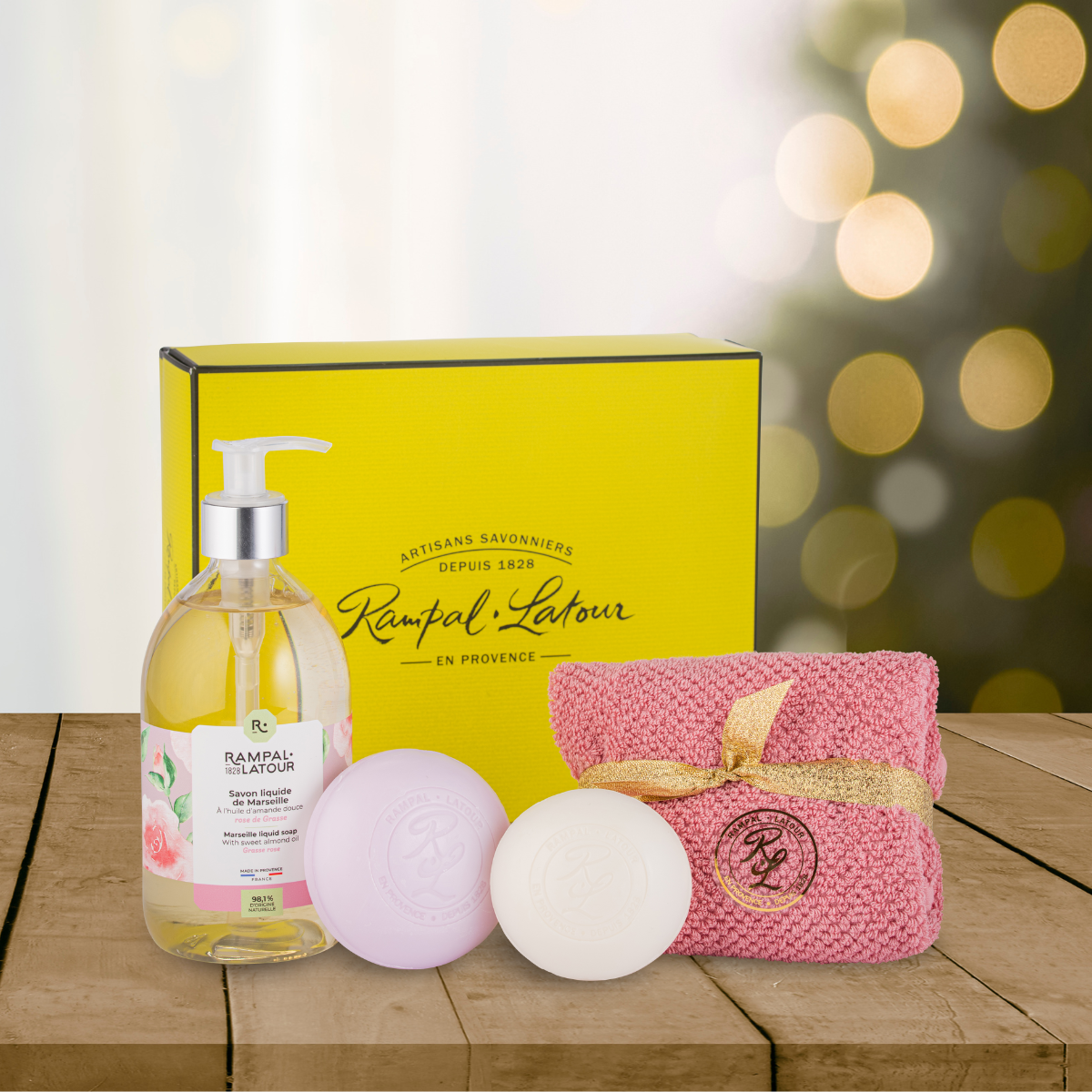 Coffret rose précieuse