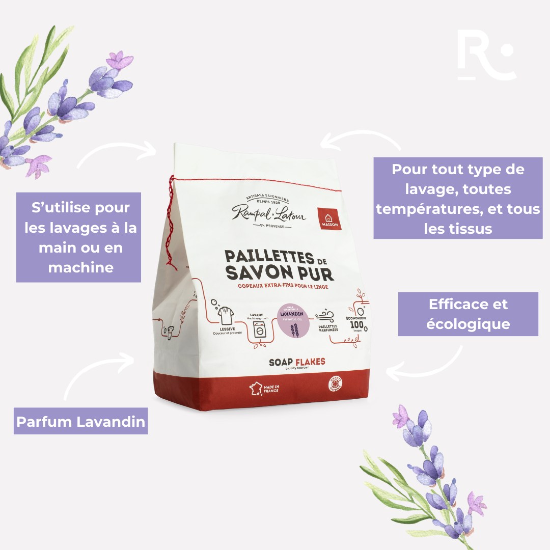 Lavandin pure laundry soap flakes 1.5kg