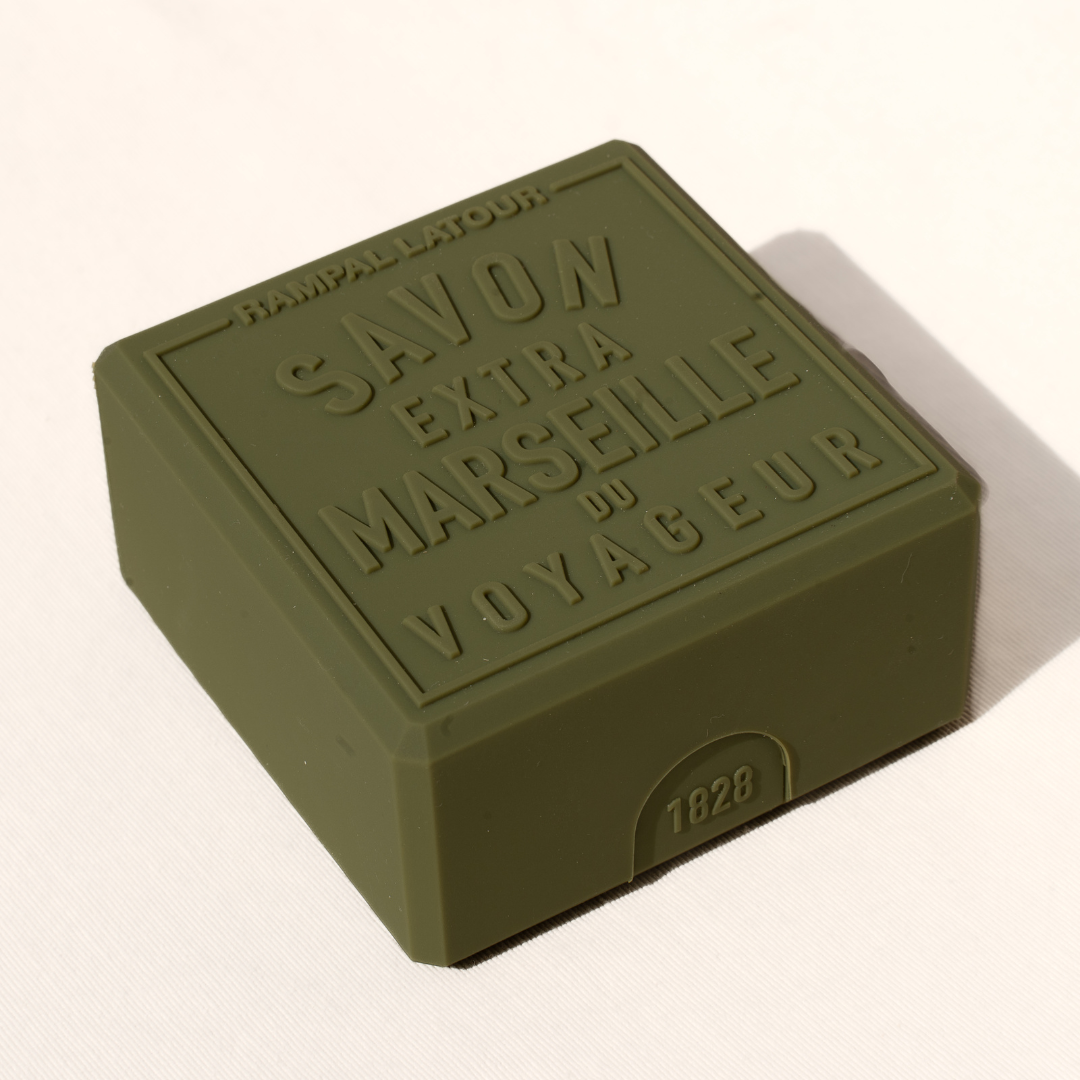 Soap dish for Marseille soap 150g Olive