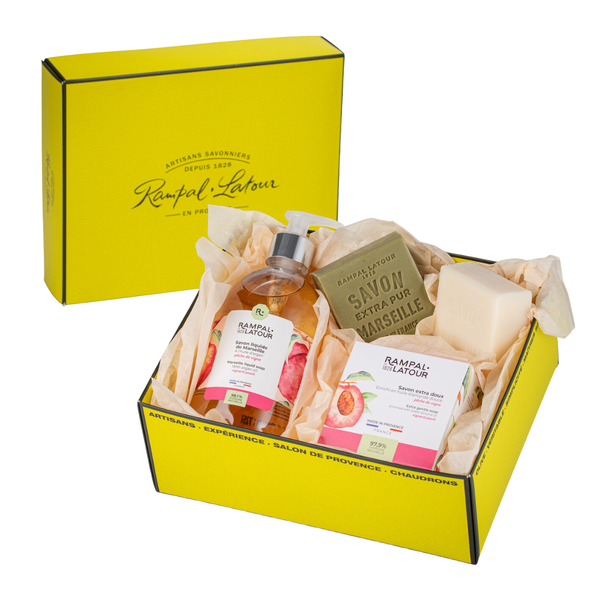 Coffret instant provençal pêche