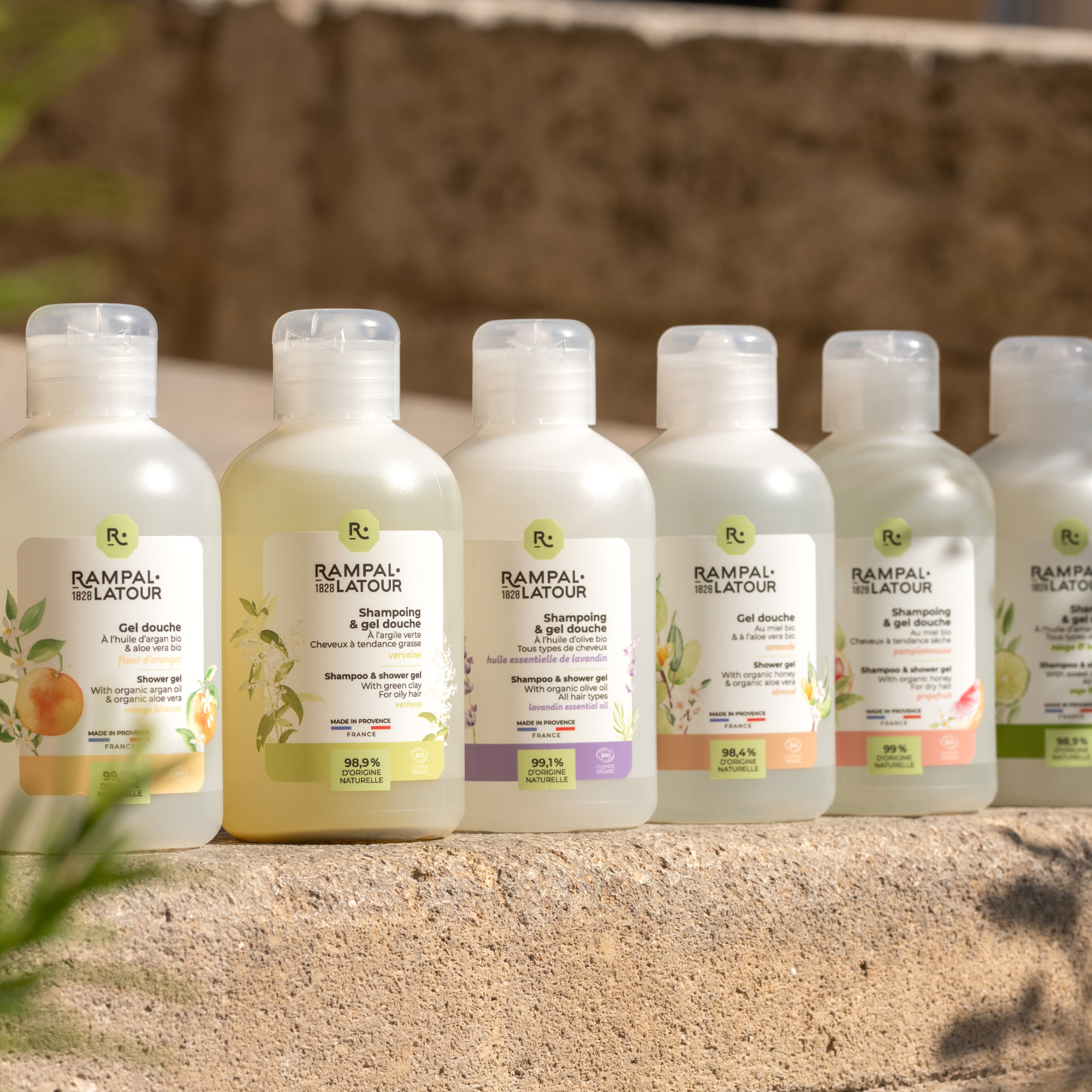Shower shampoo certified organic Rose de Damas 250ml - Cosmos Organic