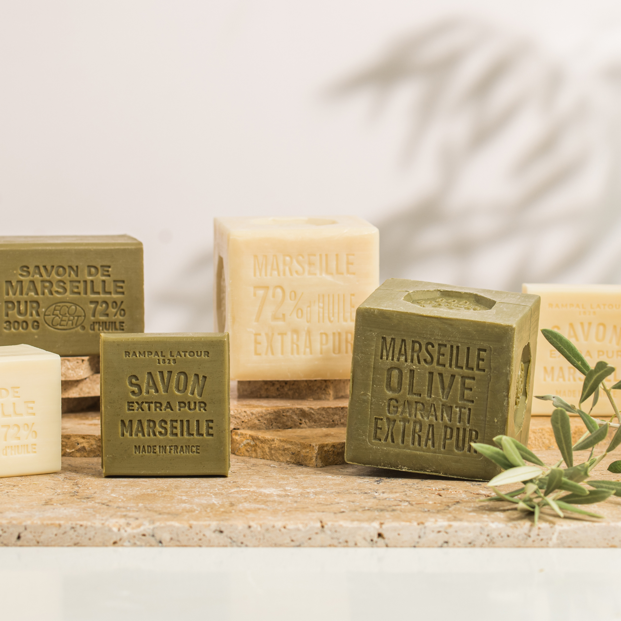 Marseille soap cube with olive oil 600g - Cosmos Natural