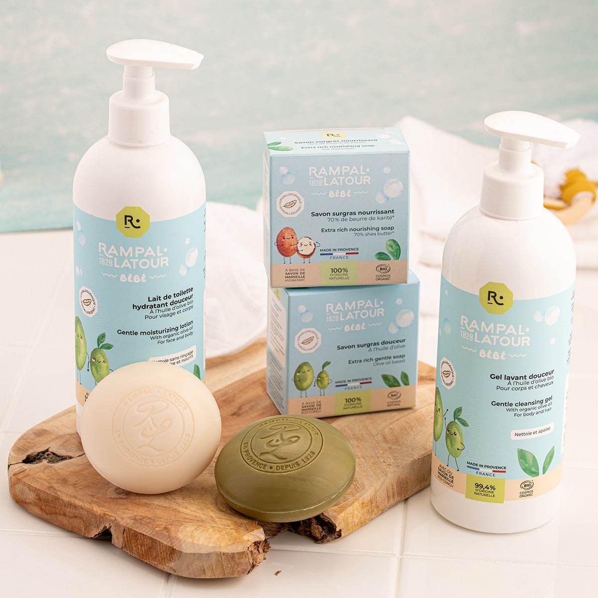 Surgras soap based on certified organic shea 100g - Cosmos Organic