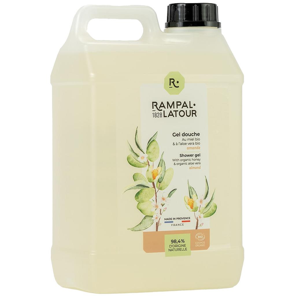Shower gel certified organic Almond 3L - Cosmos Organic