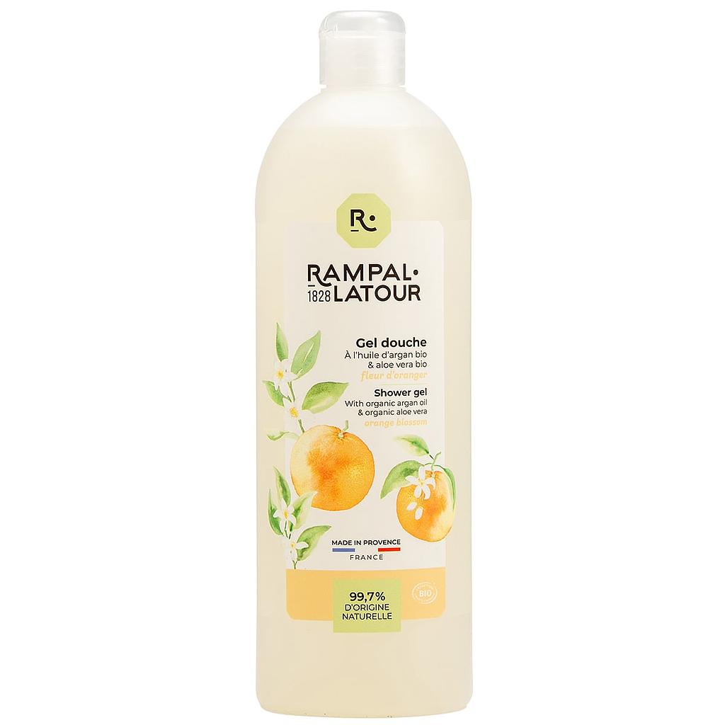 Shower gel certified organic Orange Blossom 1L - Ecocert Organic Cosmetics