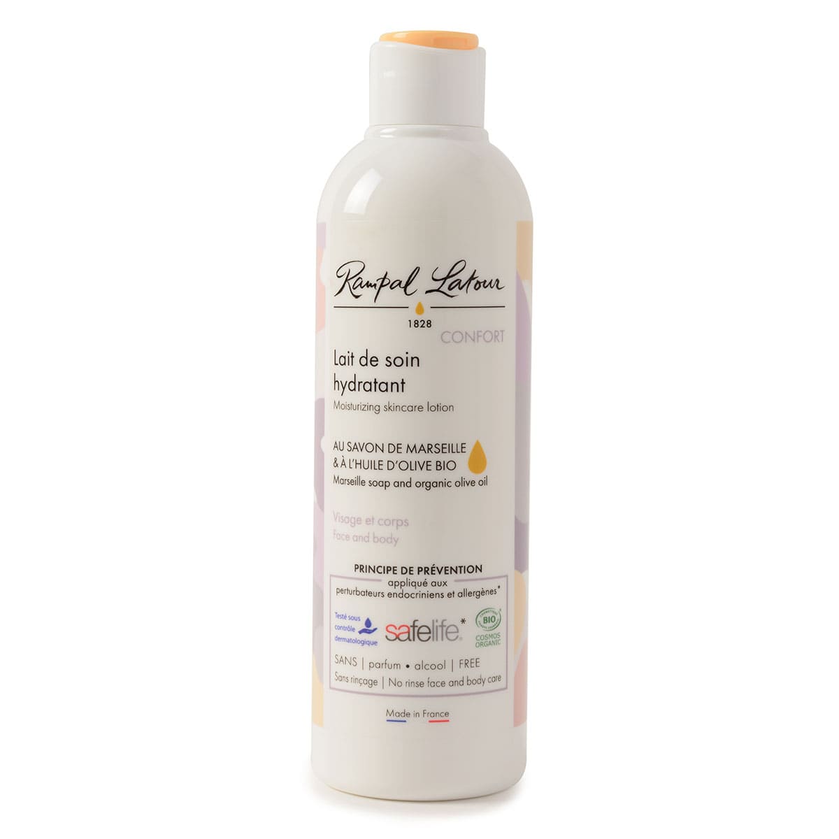 Certified organic moisturizing comfort milk 250ml - Cosmos Organic