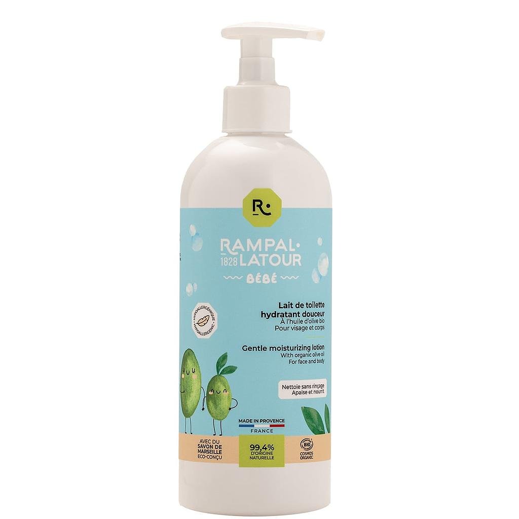 Moisturizing gentle cleansing milk certified organic 500ml - Cosmos Organic