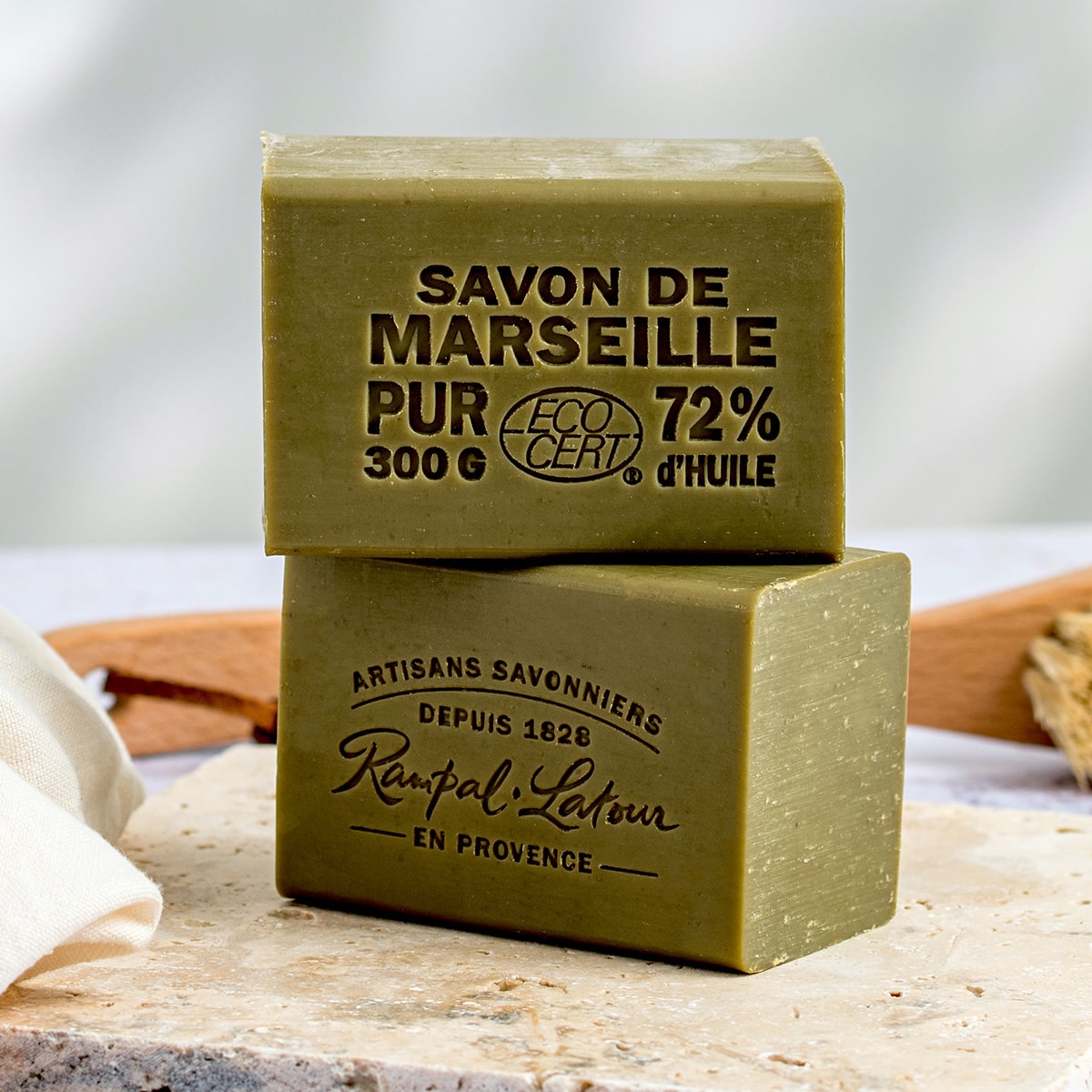 Marseille soap bar with olive oil 300g - Cosmos Natural