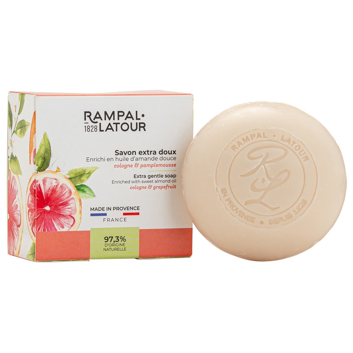 Surgras soap in box Cologne-Grapefruit 150g