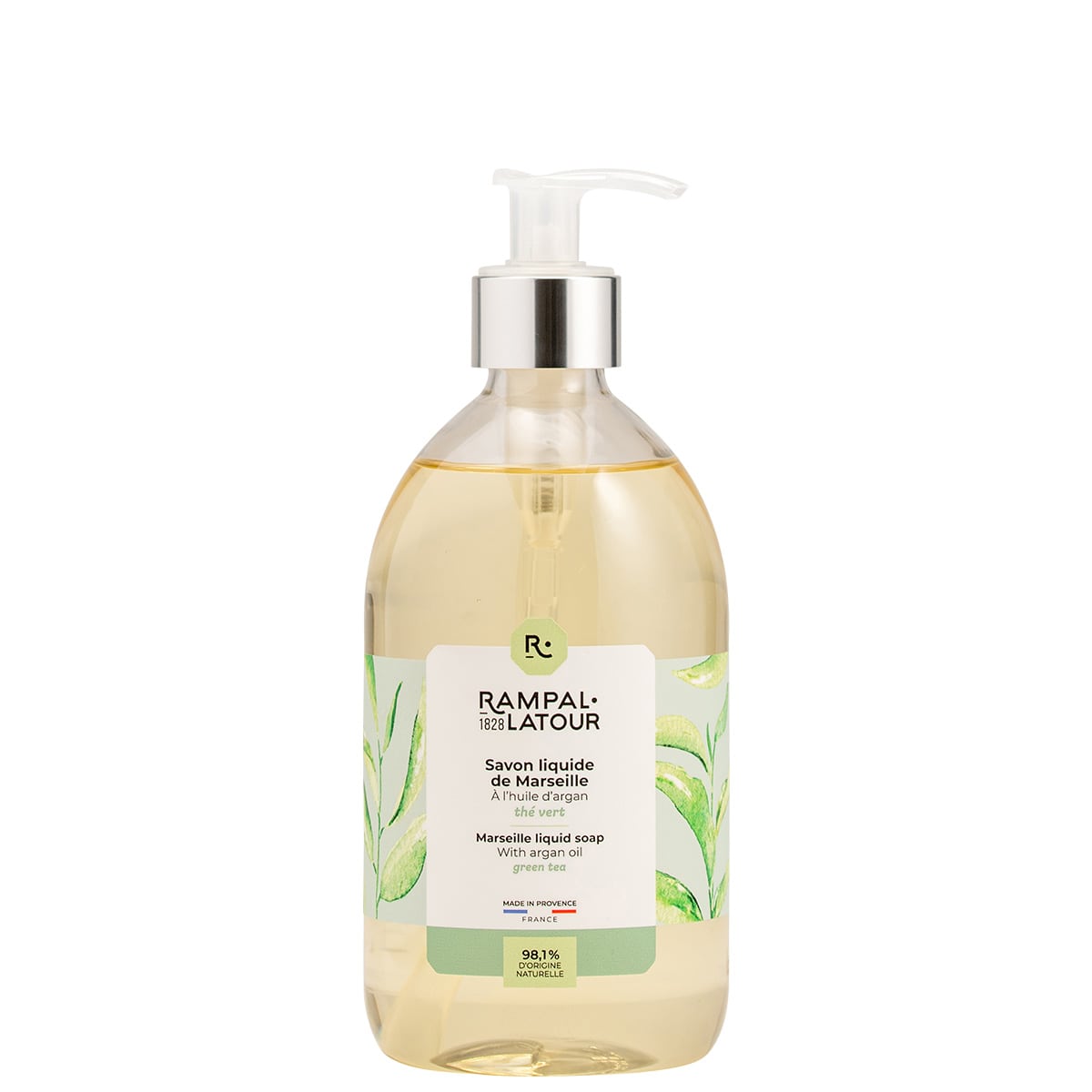 Marseille liquid soap Green tea 500ml