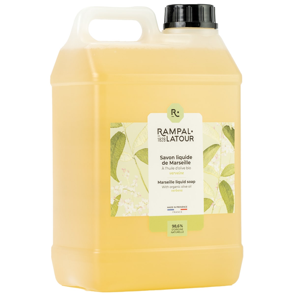 Liquid Marseille soap Verbena 3L