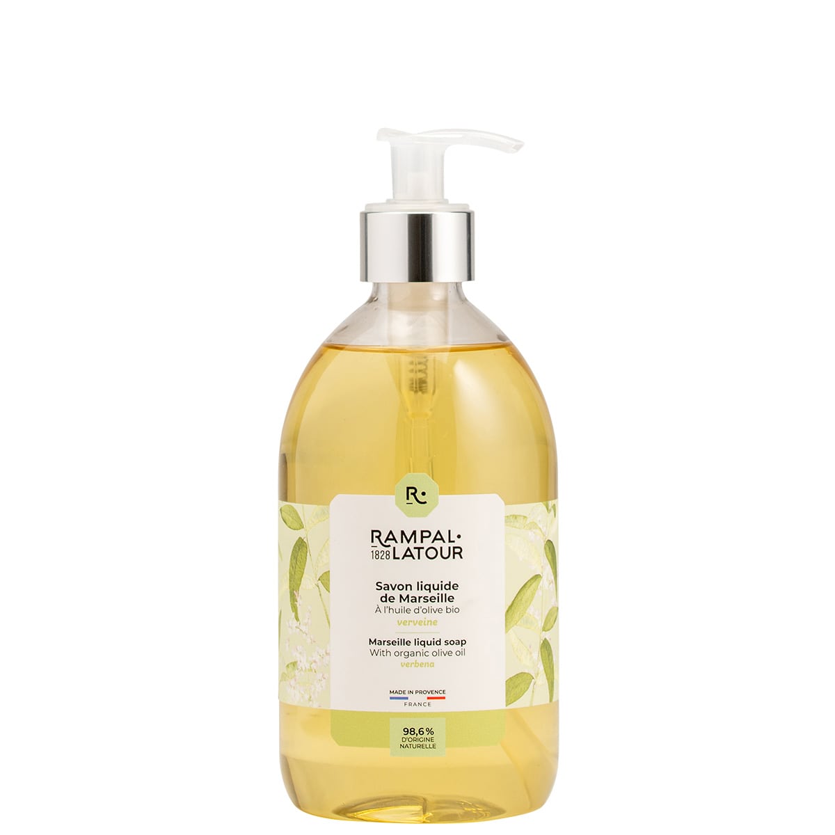 Liquid Marseille soap Verbena 500ml