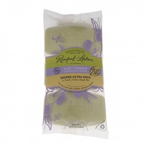 Very Gentle Organic certified Soaps, Olive-Lavender, 3 x 150 g