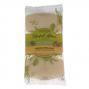 Very Gentle Organic certified Soaps, Sage-Bergamot, 3 x 150 g